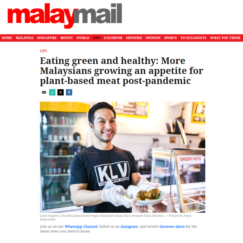Eating green and healthy: More Malaysians growing an appetite for plant-based meat post-pandemic